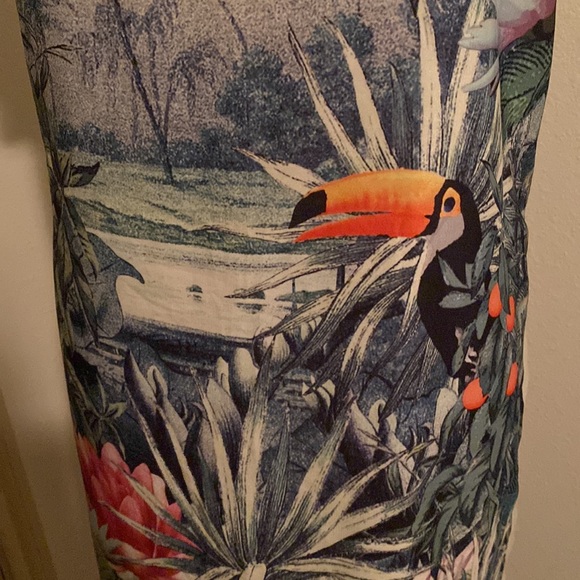 H&M Concious Collection Jungle dress - Picture 2 of 5